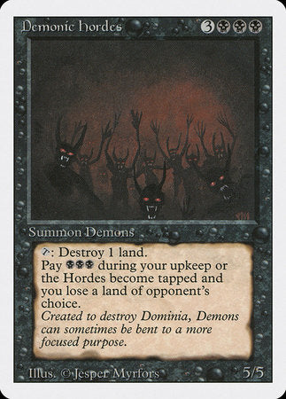Demonic Hordes [Revised Edition] | Magic Magpie