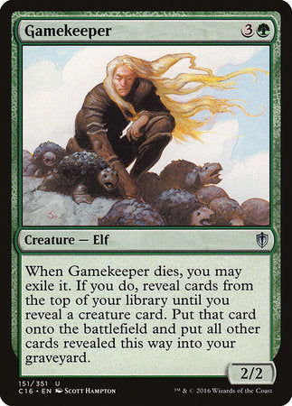 Gamekeeper [Commander 2016] | Magic Magpie