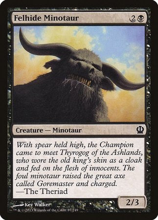 Felhide Minotaur [Theros] | Magic Magpie