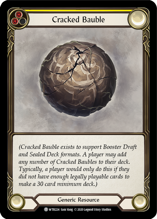 Cracked Bauble [U-WTR224] Unlimited Normal | Magic Magpie
