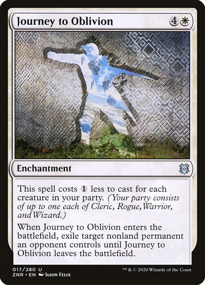 Journey to Oblivion [Zendikar Rising] | Magic Magpie