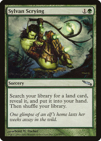 Sylvan Scrying [Mirrodin] | Magic Magpie