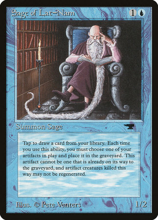 Sage of Lat-Nam [Antiquities] | Magic Magpie