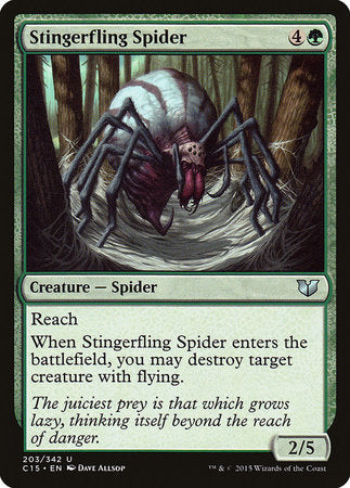 Stingerfling Spider [Commander 2015] | Magic Magpie