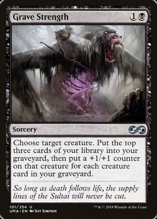 Grave Strength [Ultimate Masters] | Magic Magpie