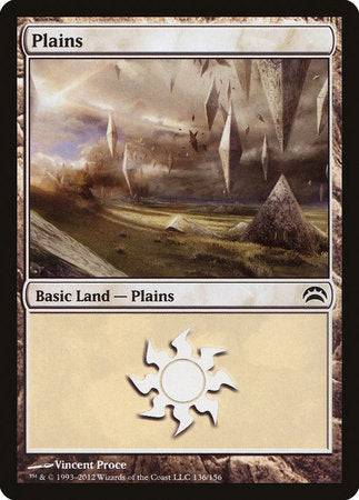 Plains (136) [Planechase 2012] | Magic Magpie