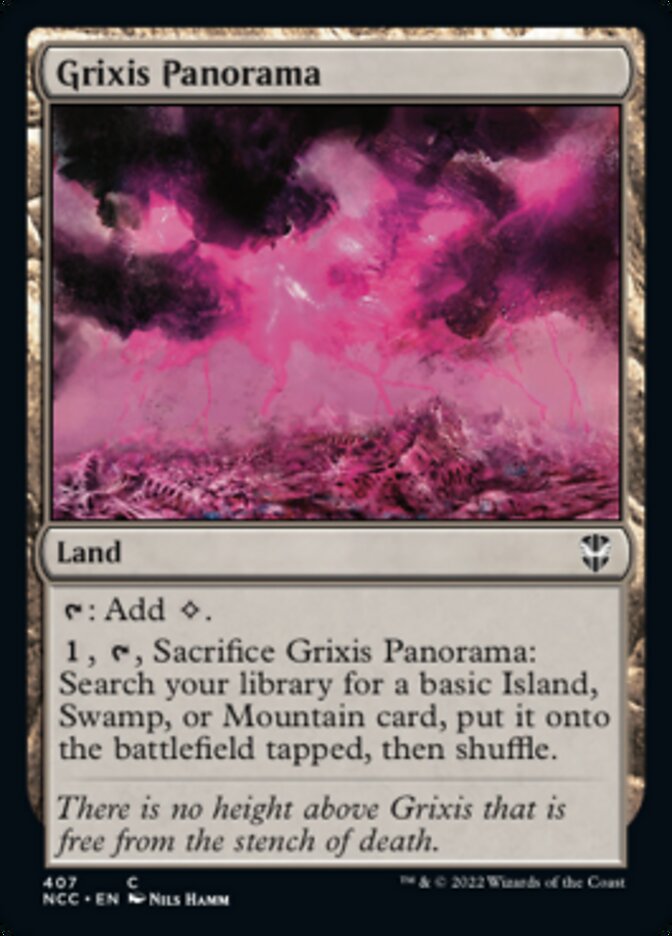 Grixis Panorama [Streets of New Capenna Commander] | Magic Magpie