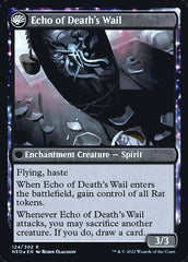 Tribute to Horobi // Echo of Death's Wail [Kamigawa: Neon Dynasty Prerelease Promos] | Magic Magpie