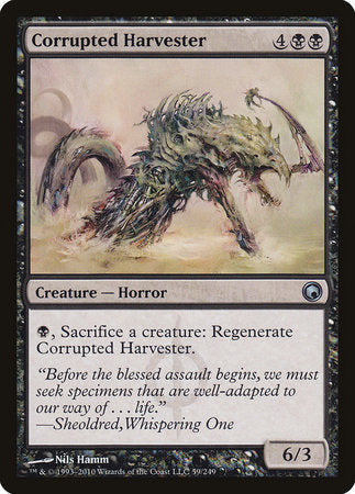 Corrupted Harvester [Scars of Mirrodin] | Magic Magpie