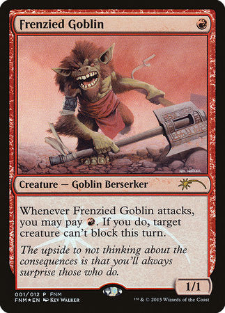 Frenzied Goblin [Friday Night Magic 2015] | Magic Magpie