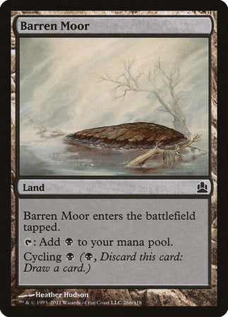 Barren Moor [Commander 2011] | Magic Magpie