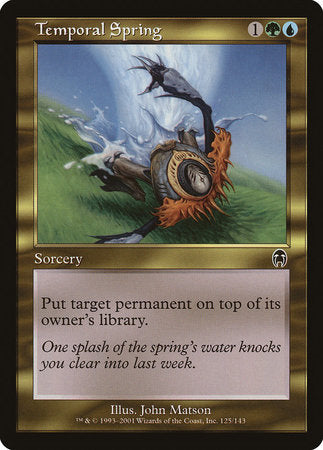 Temporal Spring [Apocalypse] | Magic Magpie