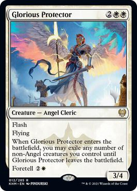 Glorious Protector [Kaldheim Promo Pack] | Magic Magpie