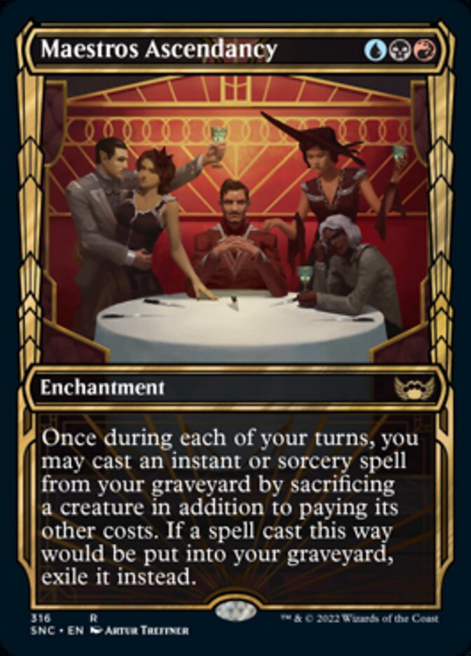 Maestros Ascendancy (Showcase Golden Age) [Streets of New Capenna] | Magic Magpie