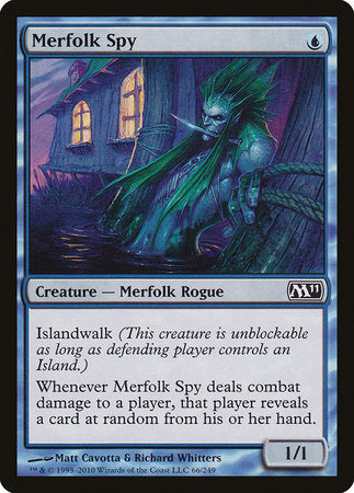 Merfolk Spy [Magic 2011] | Magic Magpie