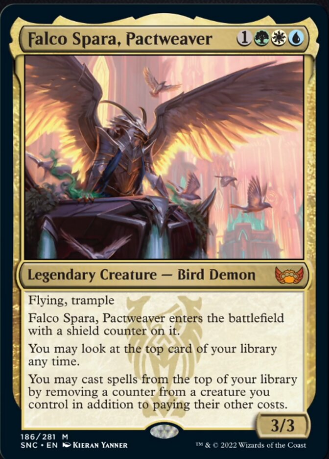 Falco Spara, Pactweaver [Streets of New Capenna] | Magic Magpie