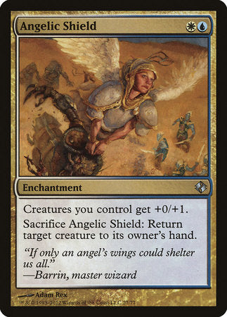 Angelic Shield [Duel Decks: Venser vs. Koth] | Magic Magpie