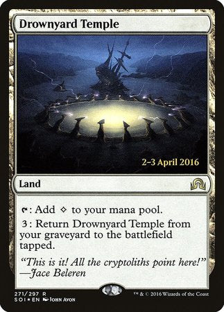 Drownyard Temple [Shadows over Innistrad Promos] | Magic Magpie