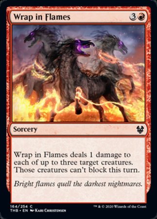 Wrap in Flames [Theros Beyond Death] | Magic Magpie