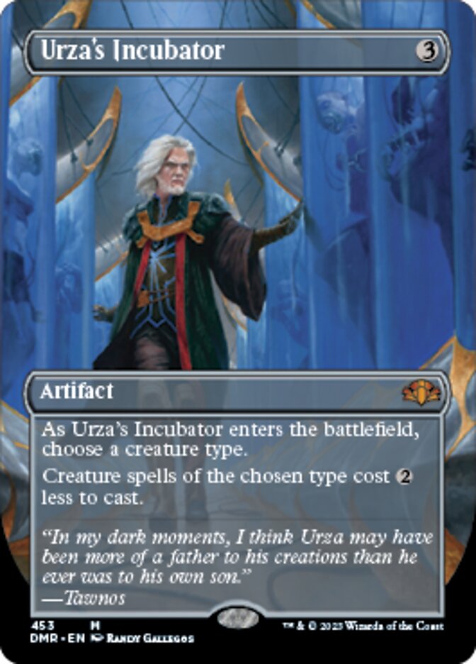 Urza's Incubator (Borderless Alternate Art) [Dominaria Remastered] | Magic Magpie