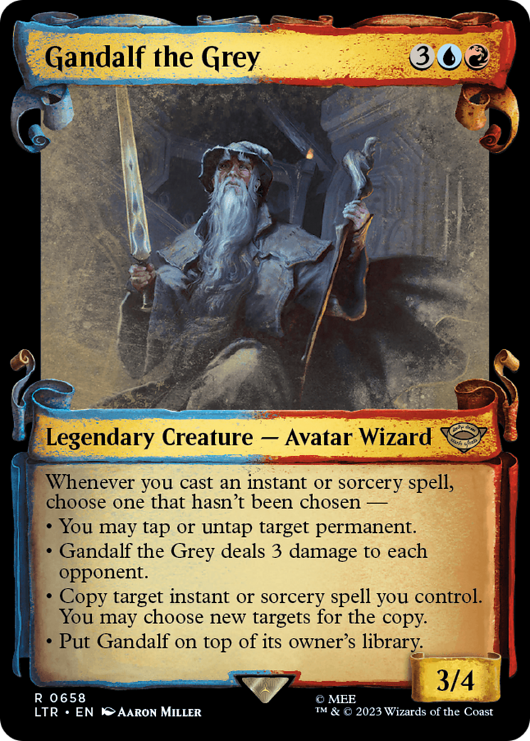 Gandalf the Grey [The Lord of the Rings: Tales of Middle-Earth Showcase Scrolls] | Magic Magpie