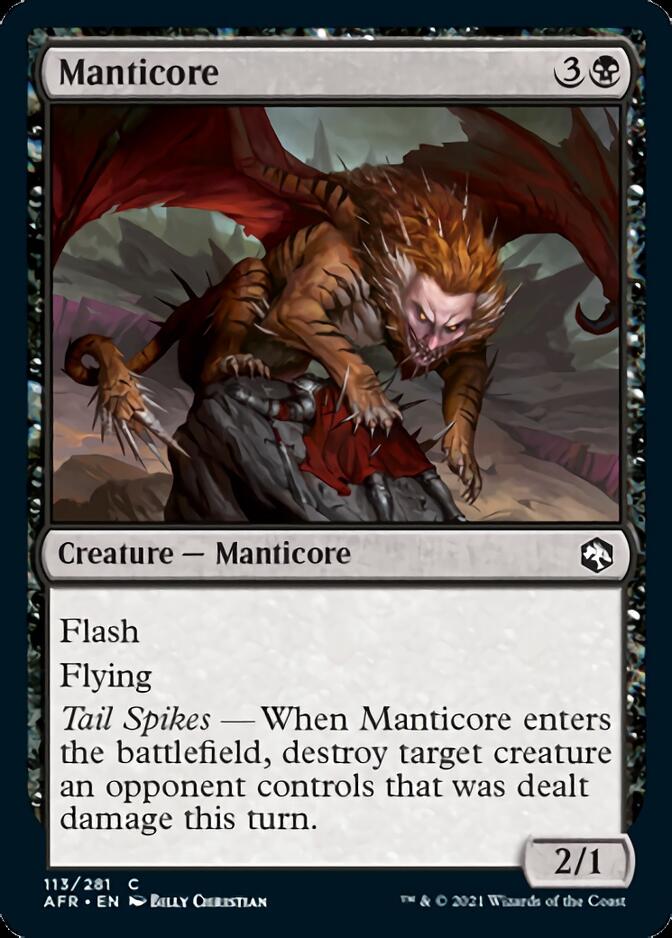 Manticore [Dungeons & Dragons: Adventures in the Forgotten Realms] | Magic Magpie