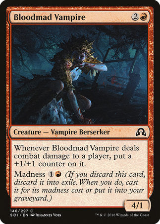 Bloodmad Vampire [Shadows over Innistrad] | Magic Magpie