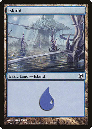 Island (235) [Scars of Mirrodin] | Magic Magpie