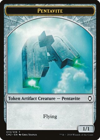 Pentavite Token [Commander Anthology Volume II Tokens] | Magic Magpie