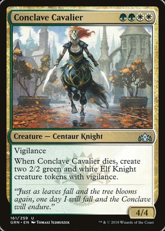 Conclave Cavalier [Guilds of Ravnica] | Magic Magpie