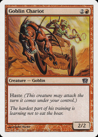 Goblin Chariot [Eighth Edition] | Magic Magpie