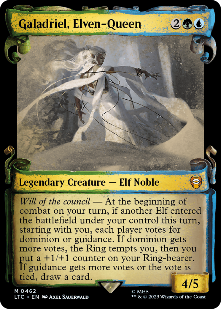 Galadriel, Elven-Queen [The Lord of the Rings: Tales of Middle-Earth Commander Showcase Scrolls] | Magic Magpie