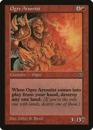 Ogre Arsonist [Portal Second Age] | Magic Magpie