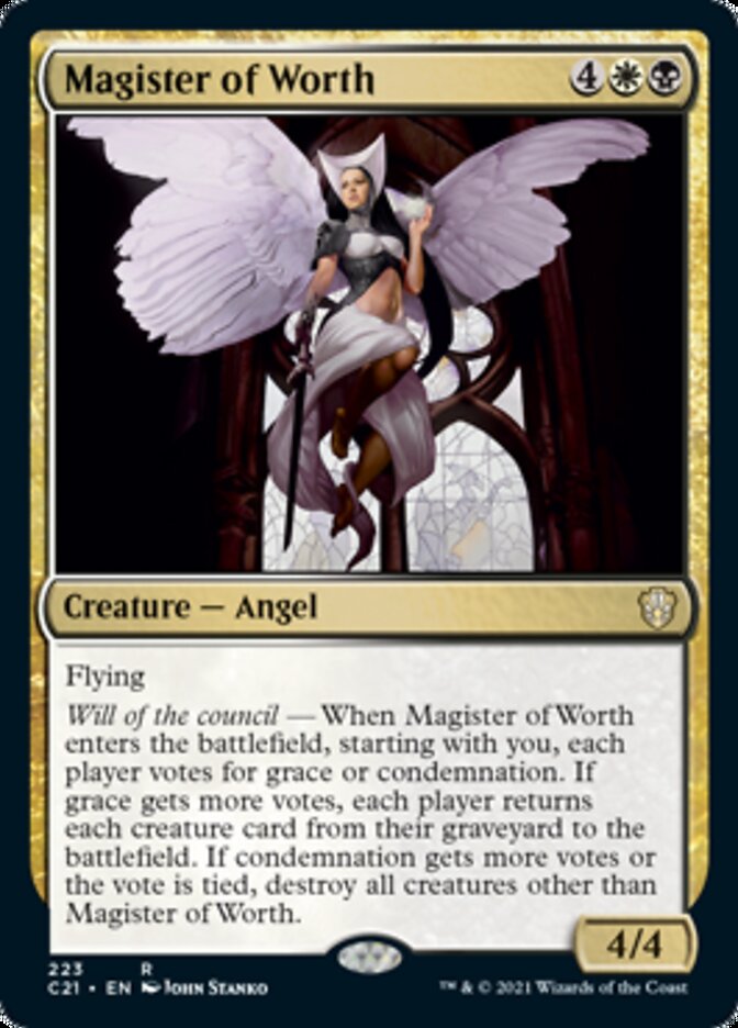 Magister of Worth [Commander 2021] | Magic Magpie