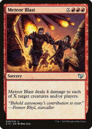 Meteor Blast [Commander 2015] | Magic Magpie