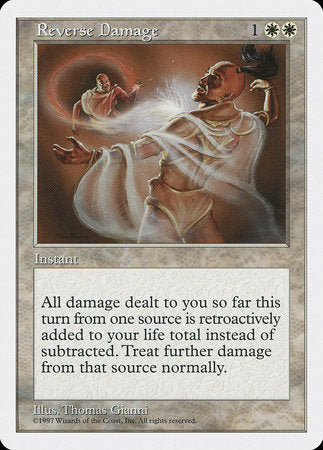 Reverse Damage [Fifth Edition] | Magic Magpie