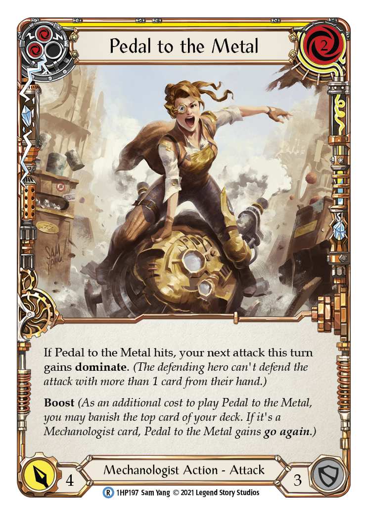 Pedal to the Metal (Yellow) [1HP197] | Magic Magpie