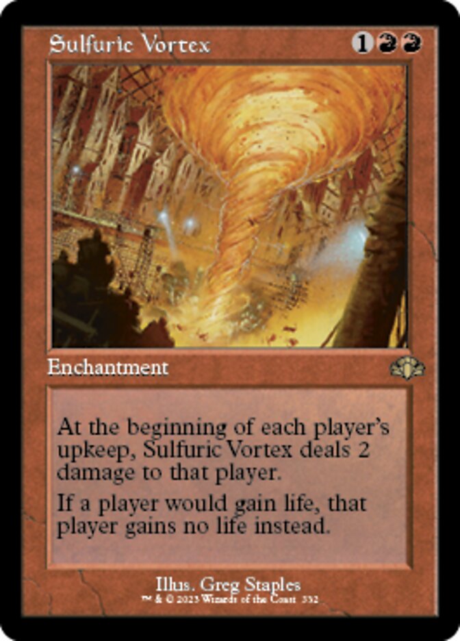 Sulfuric Vortex (Retro) [Dominaria Remastered] | Magic Magpie