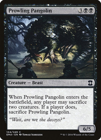 Prowling Pangolin [Eternal Masters] | Magic Magpie