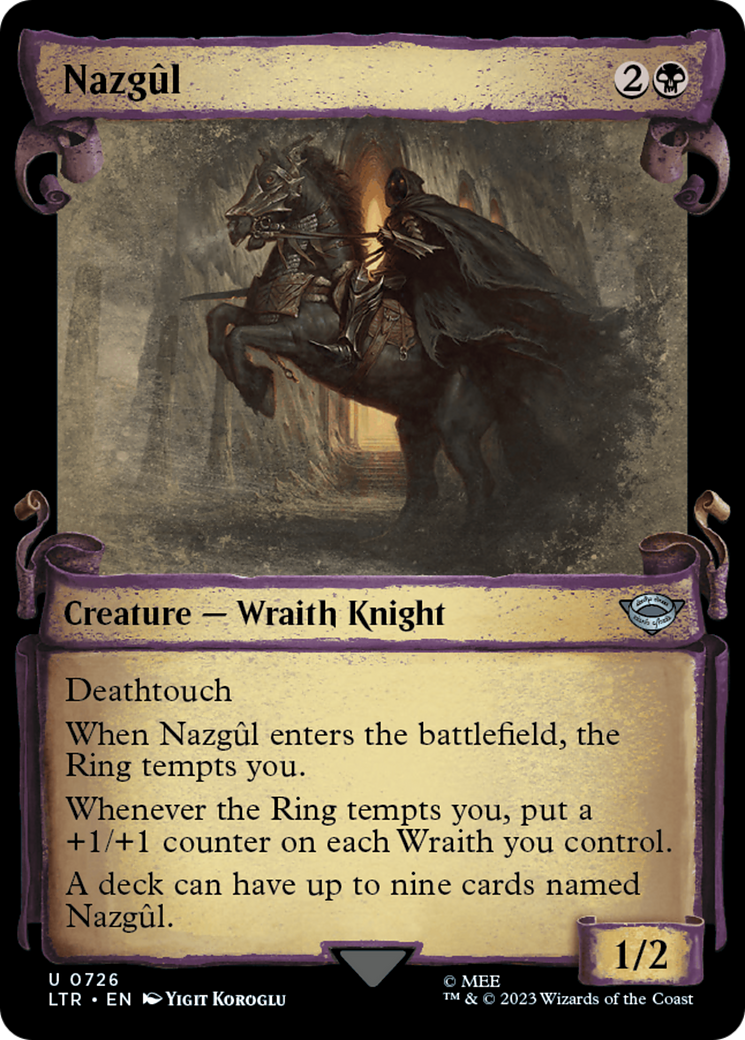 Nazgul (0726) [The Lord of the Rings: Tales of Middle-Earth Showcase Scrolls] | Magic Magpie