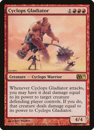 Cyclops Gladiator [Magic 2011] | Magic Magpie