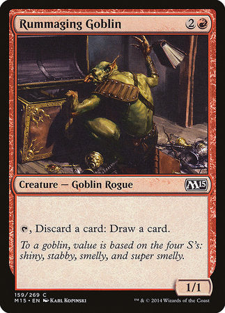 Rummaging Goblin [Magic 2015] | Magic Magpie