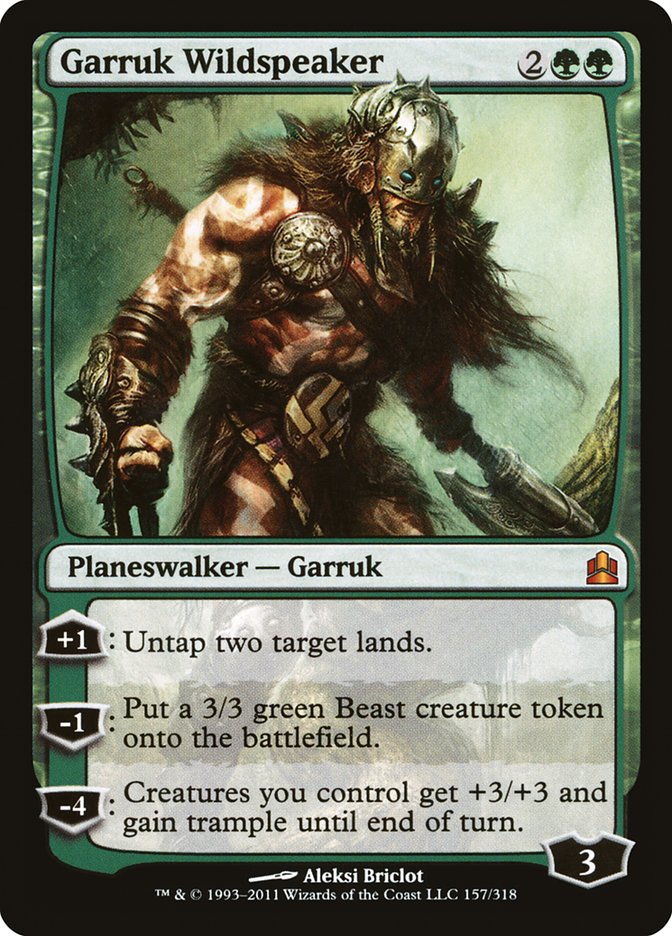 Garruk Wildspeaker [Commander 2011] | Magic Magpie