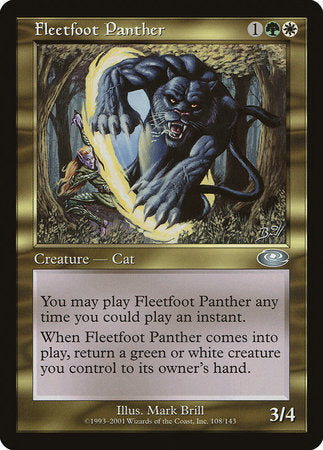 Fleetfoot Panther [Planeshift] | Magic Magpie