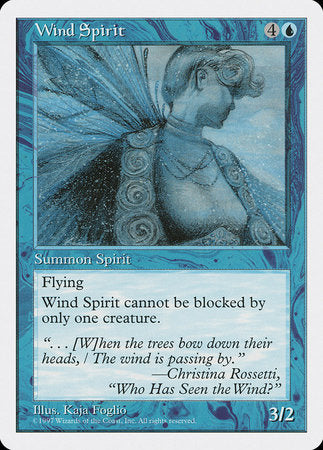 Wind Spirit [Fifth Edition] | Magic Magpie