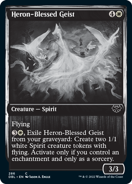 Heron-Blessed Geist [Innistrad: Double Feature] | Magic Magpie