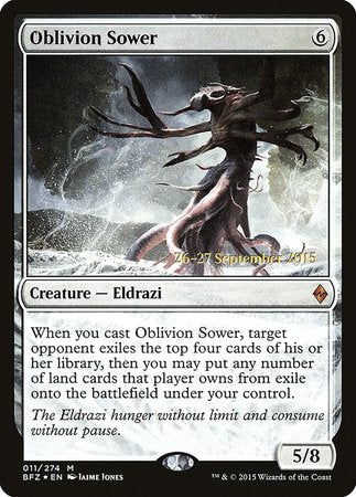 Oblivion Sower [Battle for Zendikar Promos] | Magic Magpie