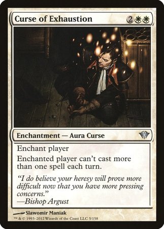 Curse of Exhaustion [Dark Ascension] | Magic Magpie