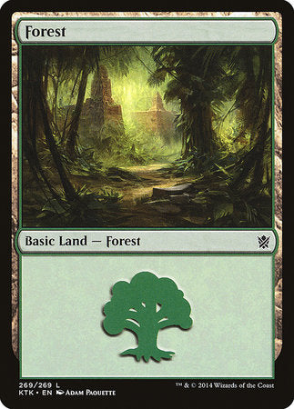 Forest (269) [Khans of Tarkir] | Magic Magpie