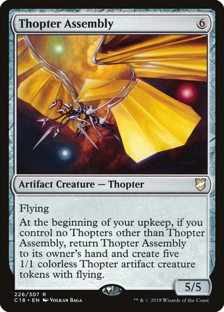 Thopter Assembly [Commander 2018] | Magic Magpie